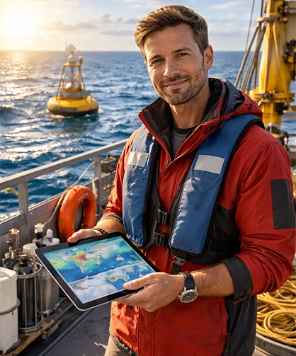 Meteorologists and oceanographers