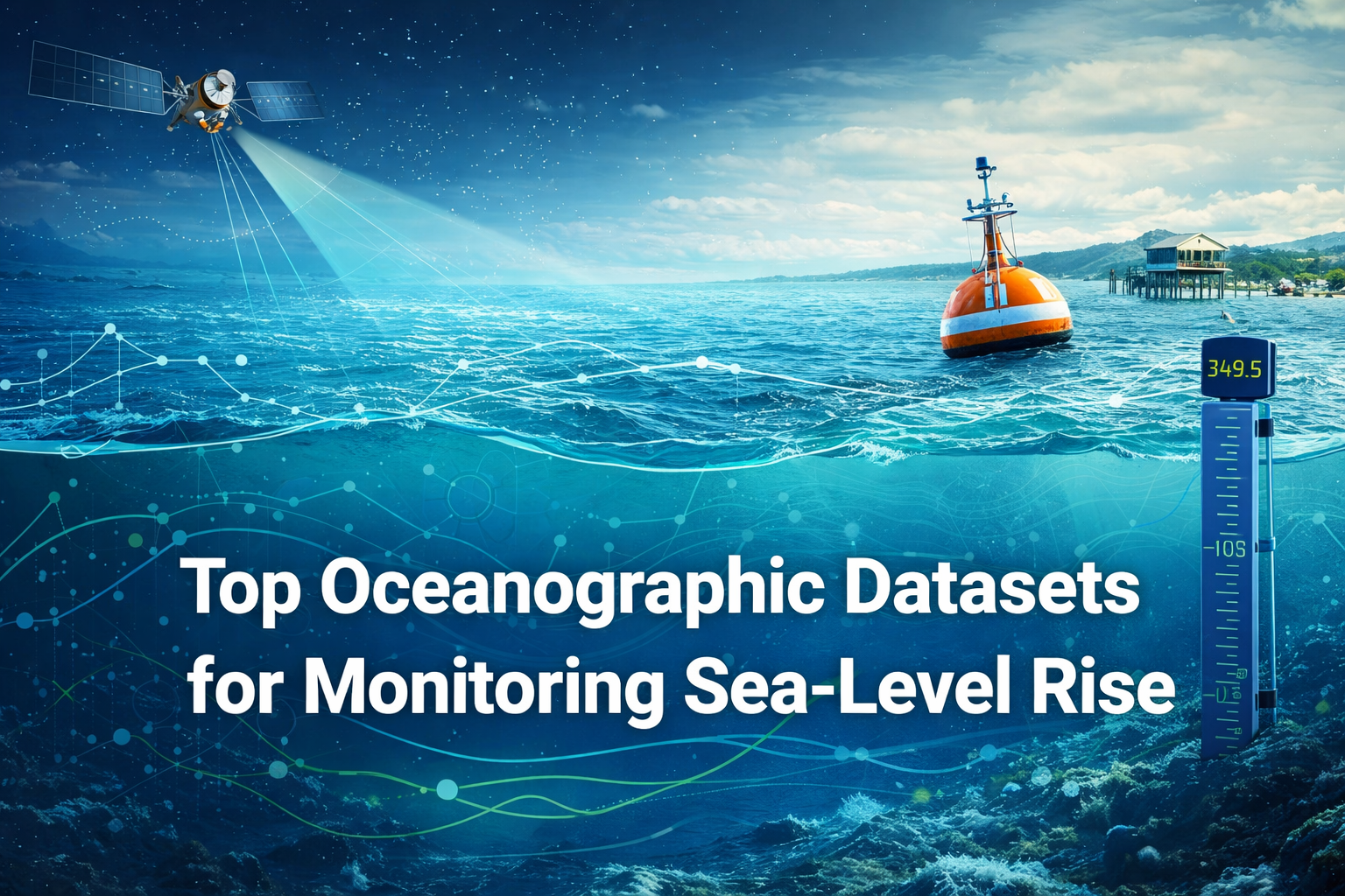 Top Oceanographic Datasets for Monitoring Sea-Level Rise