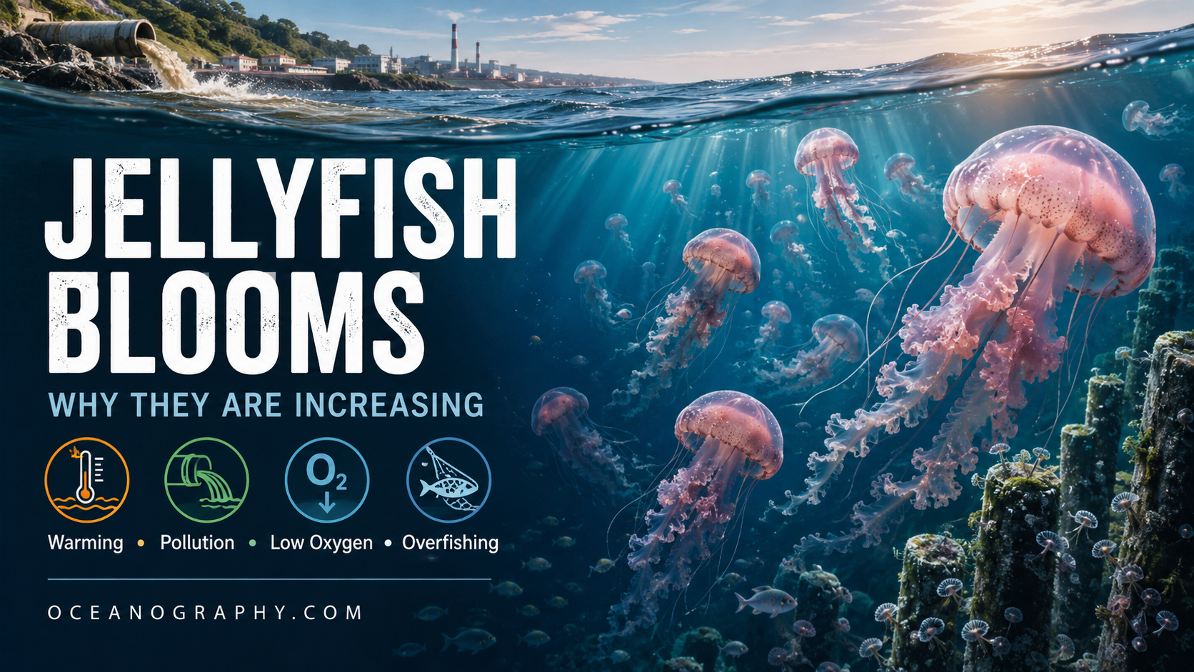 Jellyfish Blooms: Why They Are Increasing