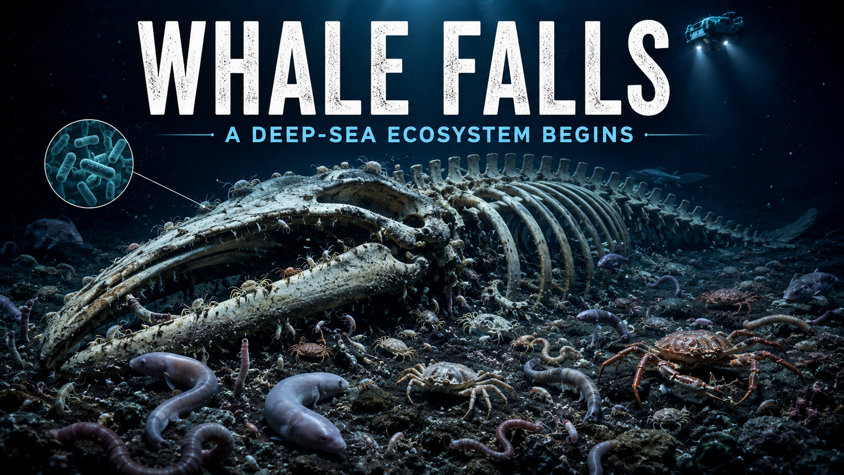How Whale Falls Create Entire Deep-Sea Ecosystems