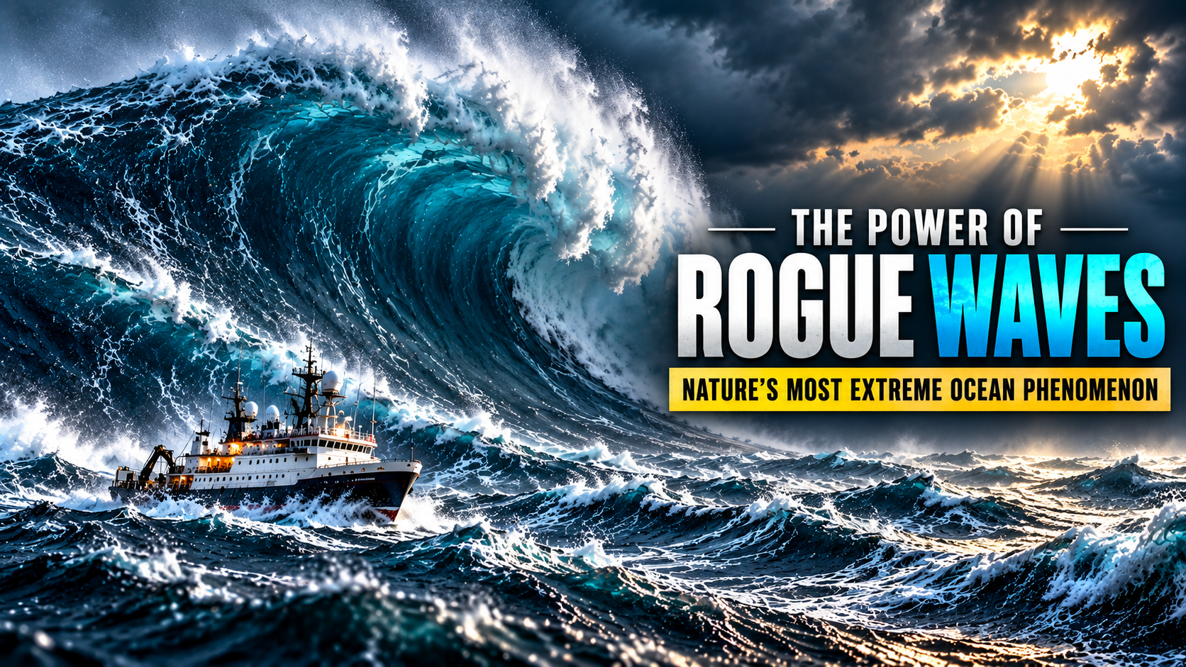 Rogue Wave Formation: How Giant Waves Appear at Sea