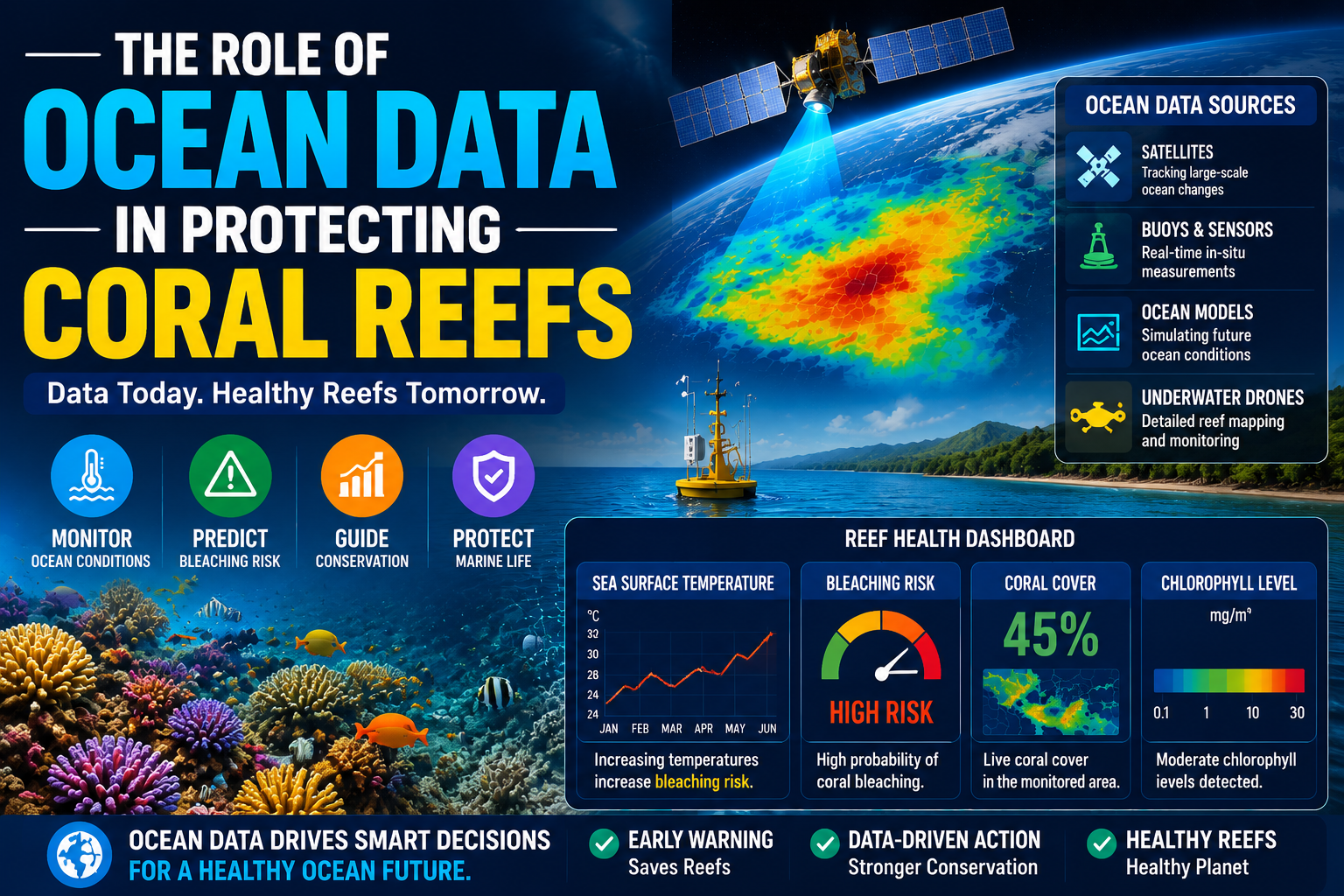 The Role of Ocean Data in Protecting Coral Reefs