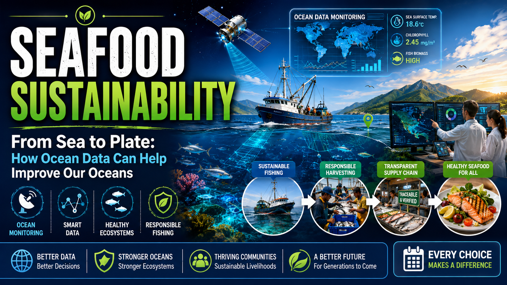 How Ocean Data Improves Seafood Sustainability Today