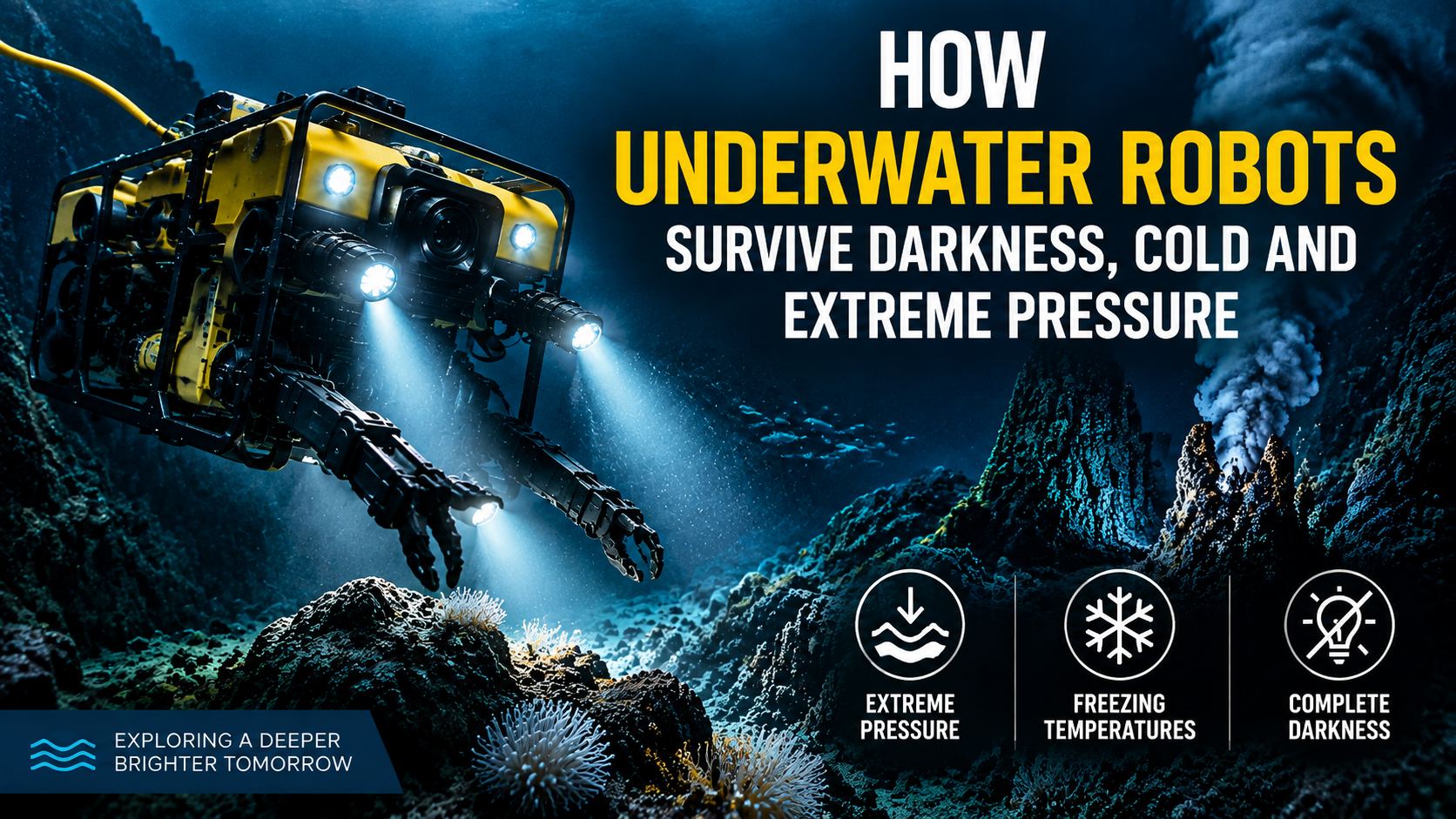 How Underwater Robots Survive Deep Ocean Conditions